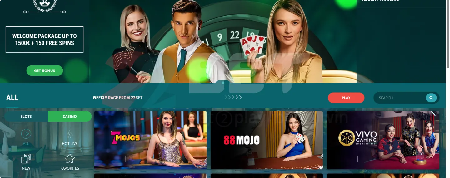22Bet Casino